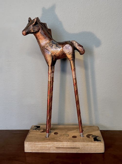 Special Delivery 14 x 8.5 x 4 $800 at Hunter Wolff Gallery